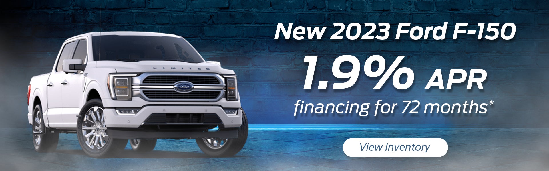 Enjoy 1.9% APR on a new 2023 Ford F-150 in Summerville, SC 