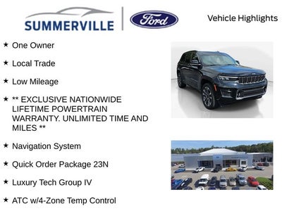 2023 Jeep Grand Cherokee Overland