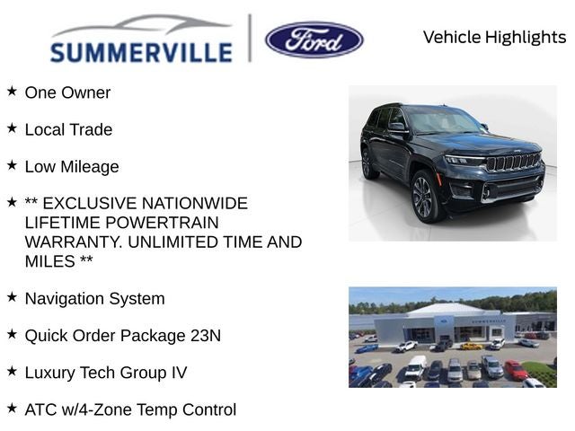2023 Jeep Grand Cherokee Overland