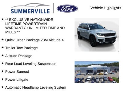 2024 Jeep Grand Cherokee L Altitude X