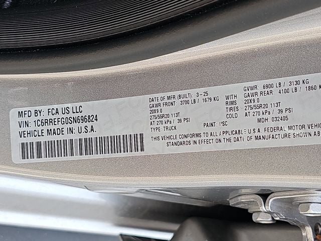 2025 RAM 1500 Big Horn/Lone Star