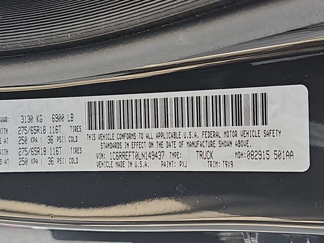 2020 RAM 1500 Big Horn/Lone Star