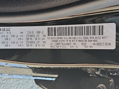 2020 RAM 1500 Big Horn/Lone Star