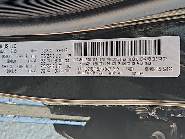 2020 RAM 1500 Big Horn/Lone Star