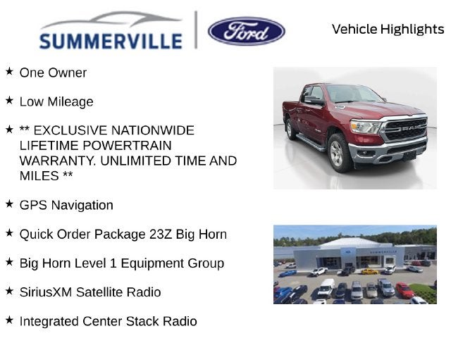 2022 RAM 1500 Big Horn/Lone Star