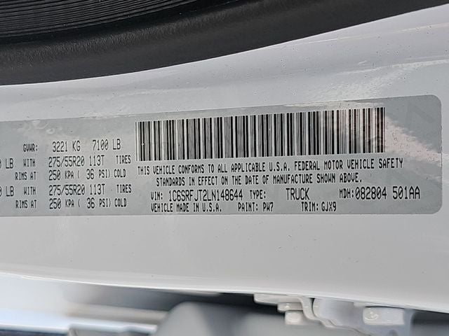 2020 RAM 1500 Laramie