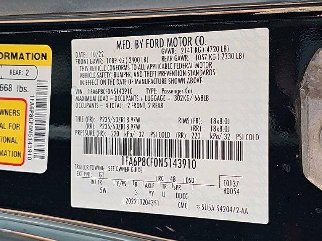 2022 Ford Mustang GT Premium