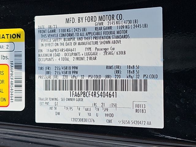 2024 Ford Mustang GT