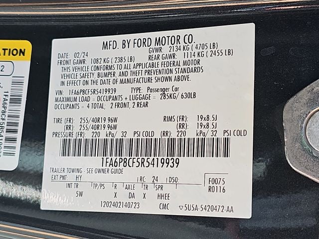 2024 Ford Mustang GT Premium