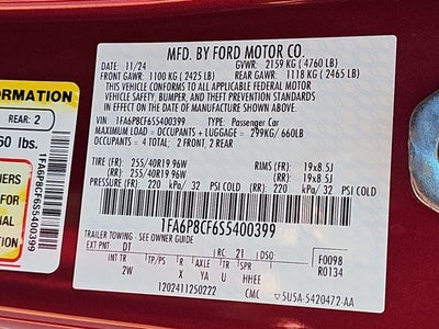 2025 Ford Mustang GT