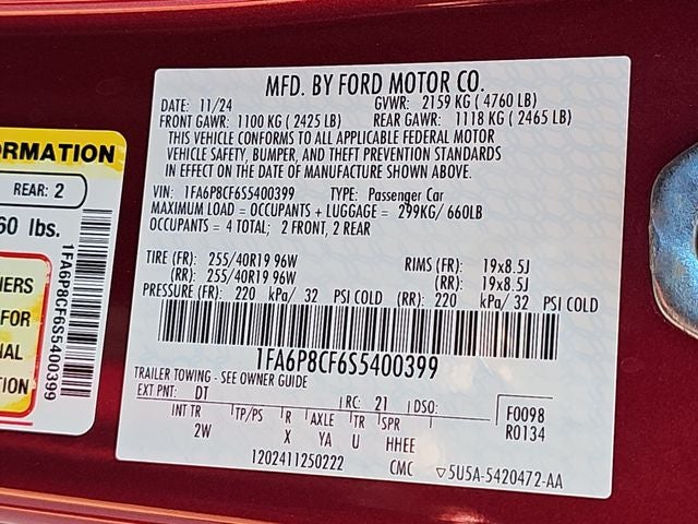 2025 Ford Mustang GT