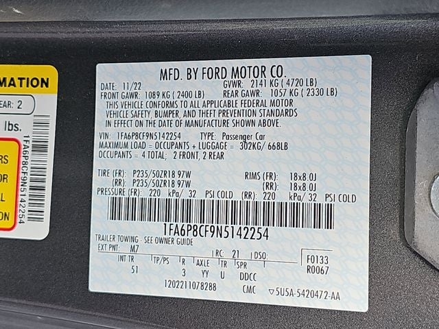 2022 Ford Mustang GT Premium