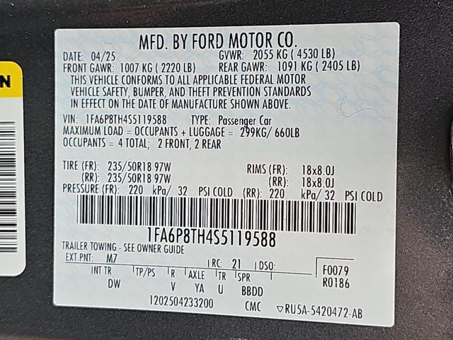 2025 Ford Mustang EcoBoost
