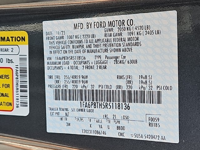 2024 Ford Mustang EcoBoost Premium - Photo 35