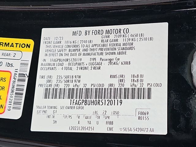 2024 Ford Mustang EcoBoost Premium