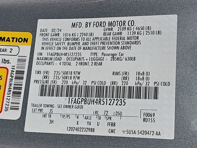 2024 Ford Mustang EcoBoost Premium