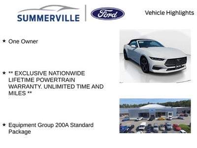 2024 Ford Mustang EcoBoost Premium