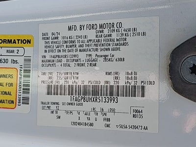 2024 Ford Mustang EcoBoost Premium