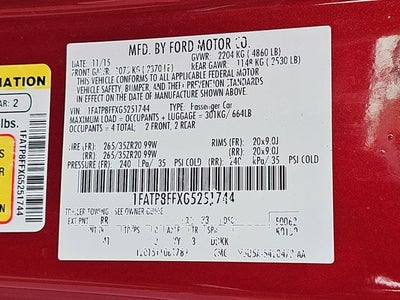 2016 Ford Mustang GT Premium