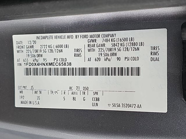 2021 Ford F-450SD XLT DRW