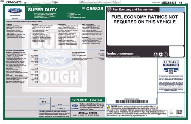 2021 Ford F-450SD XLT DRW