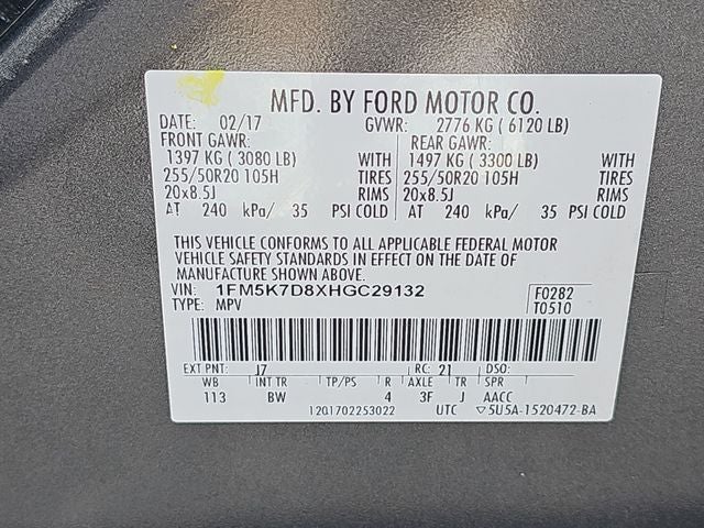 2017 Ford Explorer XLT