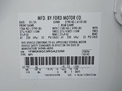 2024 Ford Explorer ST