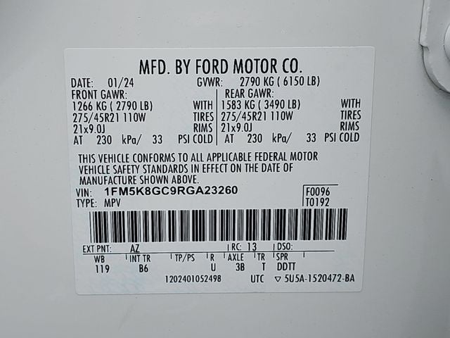 2024 Ford Explorer ST