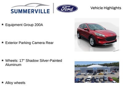 2020 Ford Escape SE