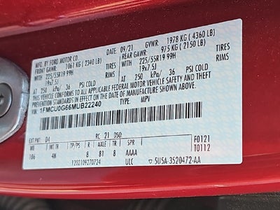 2021 Ford Escape SE