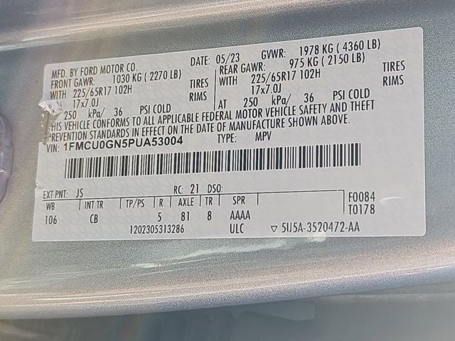 2023 Ford Escape Active