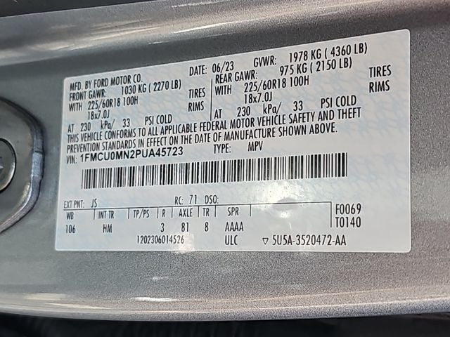 2023 Ford Escape ST-Line