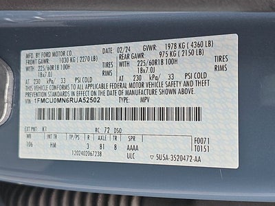 2024 Ford Escape ST-Line
