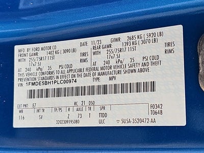 2023 Ford Bronco Big Bend