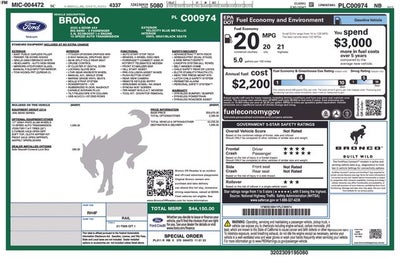 2023 Ford Bronco Big Bend