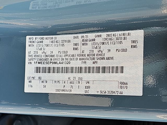 2021 Ford Bronco First Edition