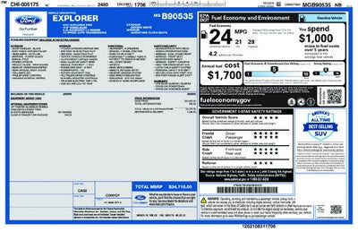 2021 Ford Explorer Base