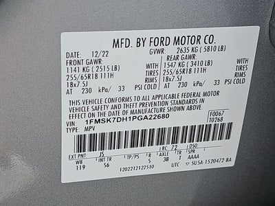 2023 Ford Explorer XLT
