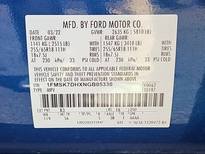 2022 Ford Explorer XLT