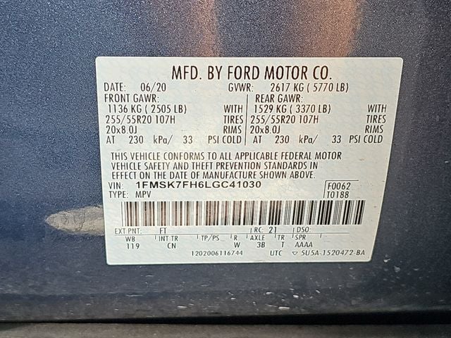 2020 Ford Explorer Limited