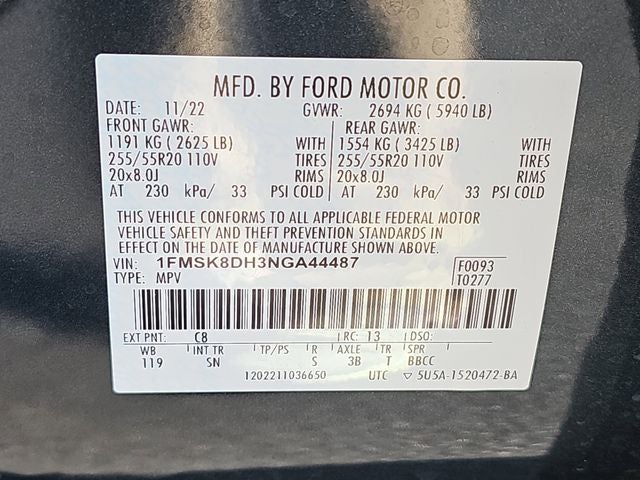 2022 Ford Explorer XLT