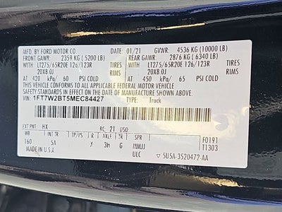 2021 Ford F-250SD Lariat