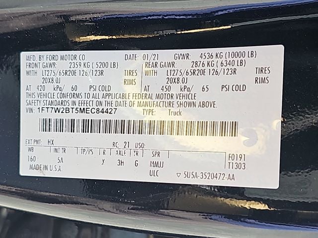 2021 Ford F-250SD Lariat