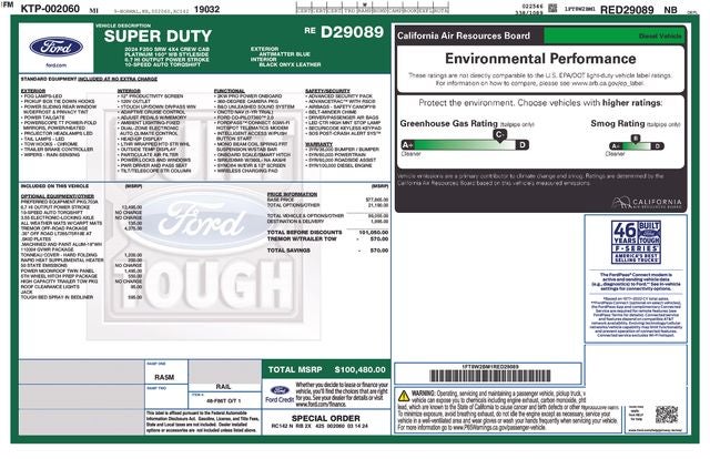 2024 Ford F-250SD Platinum