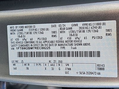 2024 Ford F-250SD Platinum