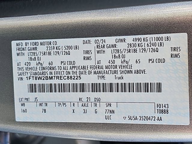 2024 Ford F-250SD Platinum