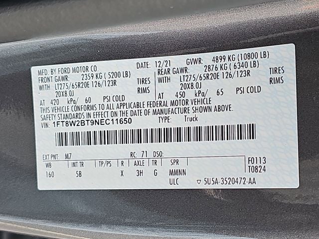 2022 Ford F-250SD Lariat