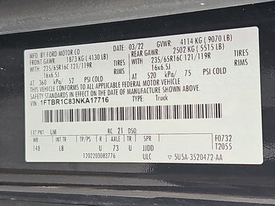 2022 Ford Transit-250 Base