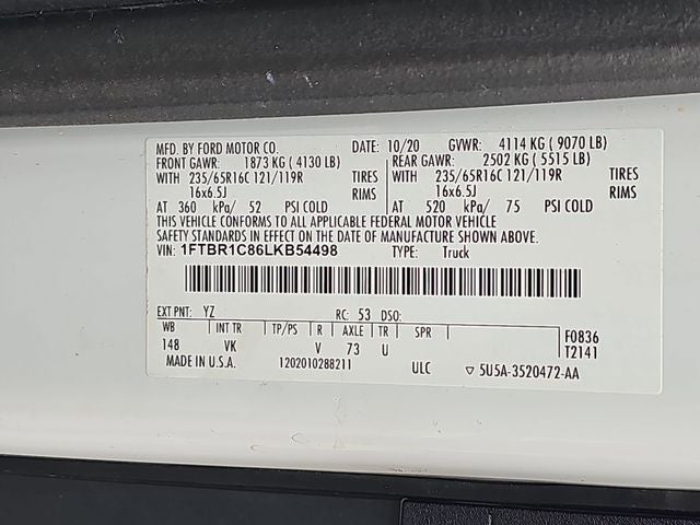 2020 Ford Transit-250 Base