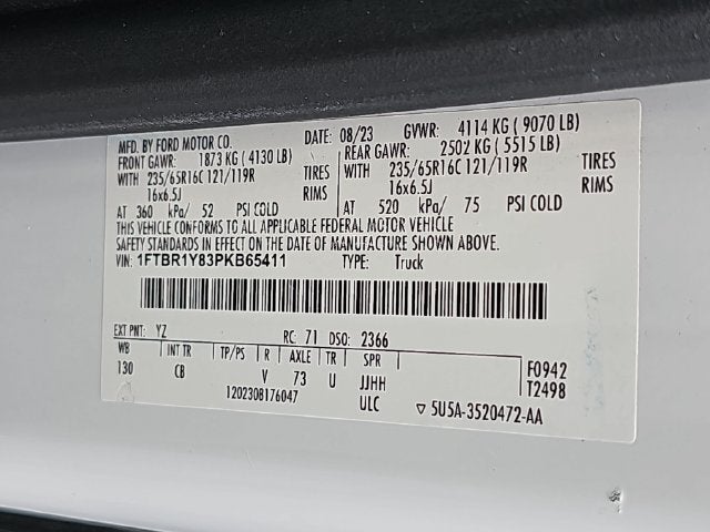 2023 Ford Transit-250 Base